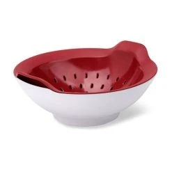 Prepara Berry Bowl | White/Red