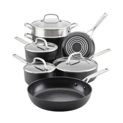 KitchenAid Non-Electrics KitchenAid Hard Anodized Induction Cookware Set | 11-Piece