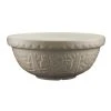 Mason Cash In The Forest S18 (2.85 Qt) Embossed Mixing Bowl | Owl (Stone)