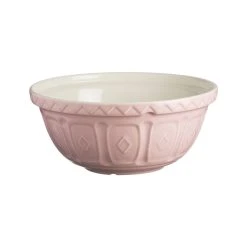 Mason Cash Color Mix S12 (4.25 Qt) Mixing Bowl | Powder Pink