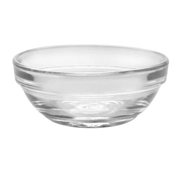 Duralex Lys Stackable 2-Ounce Clear Glass Bowls - Set Of 4