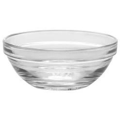 Duralex Lys Stackable 6-Ounce Clear Glass Bowls - Set Of 6