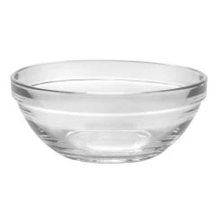 Duralex Lys Stackable 10-Ounce Clear Glass Bowls - Set Of 6