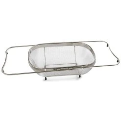 Norpro Colander Stainless Steel Expandable With Rubber Feet