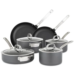 Viking Hard-Anodized Nonstick Cookware Set - 10 Piece