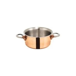 Winco Mini Casserole 15oz | Copper Plated