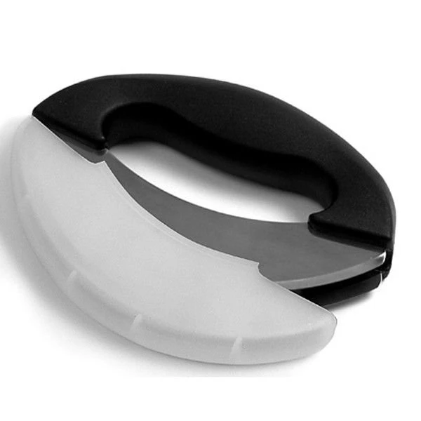 Norpro Stainless Steel Mezzaluna Chopper Knife - Image 3