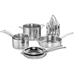 Cuisinart 11-Piece Smartnest Stainless Steel Cookware Set