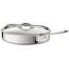 All-Clad D3 Stainless Steel 6-Quart Saute Pan With Lid