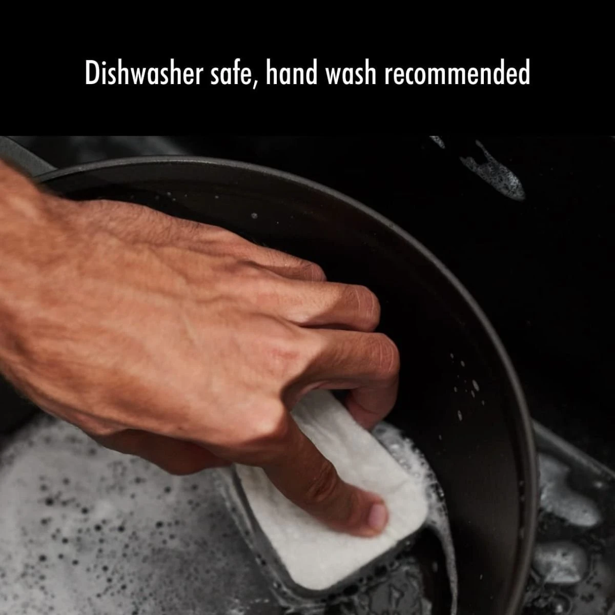 Staub Stackable Cocotte, Braiser, And Grill Pan With Lid | Black - Image 8