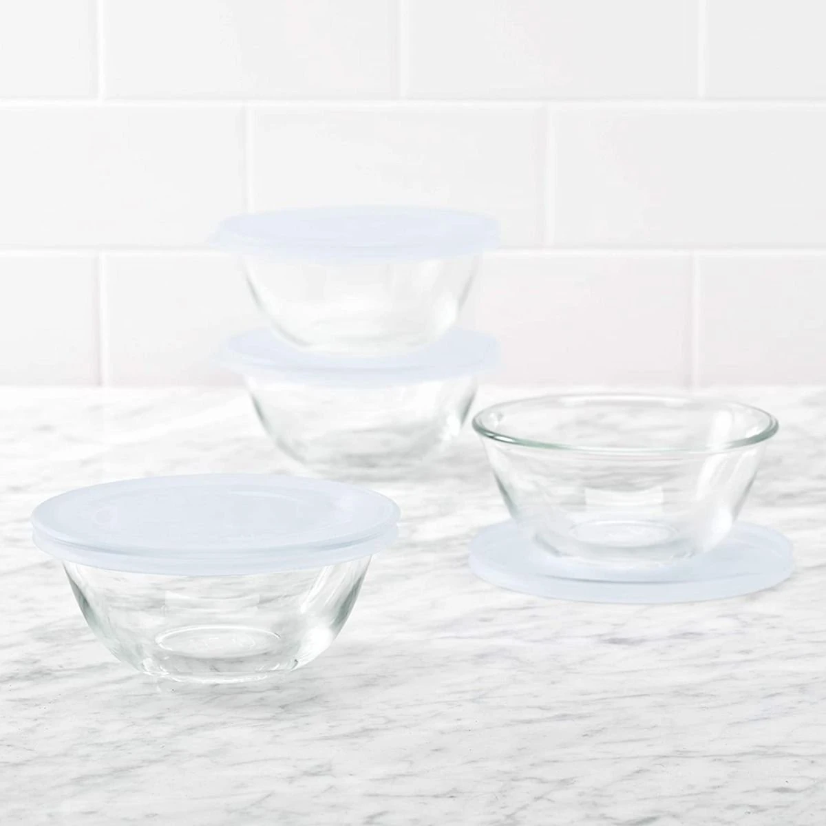 OXO 8-Piece Glass Prep Bowls - Image 3