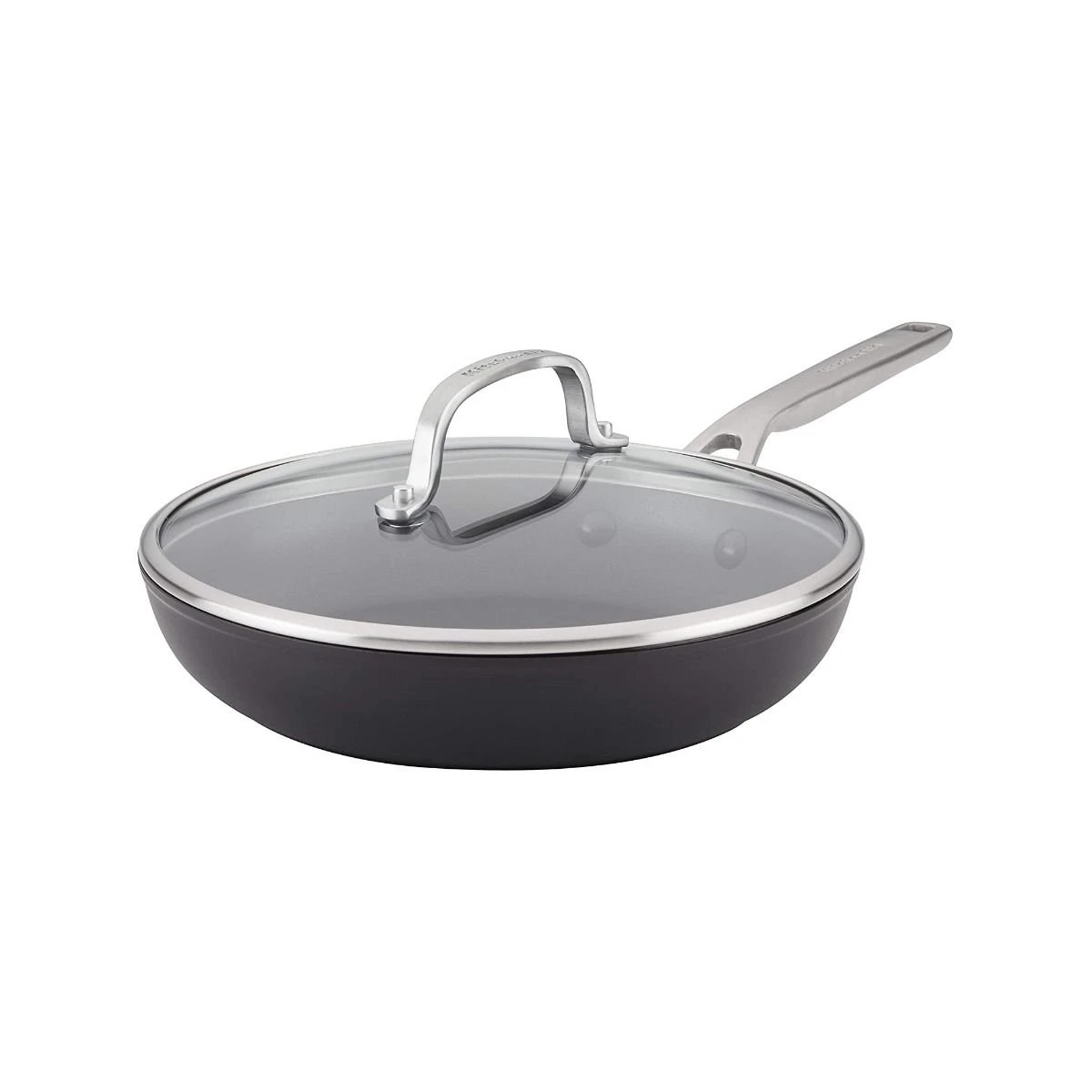 KitchenAid Non-Electrics KitchenAid 10" Hard Anodized Induction Fry Pan With Lid | Nonstick