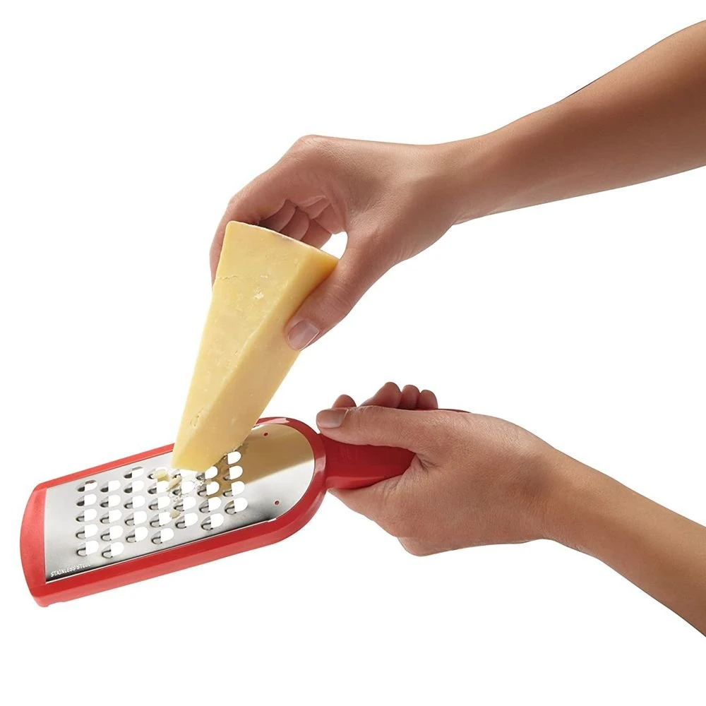 Kuhn Rikon Swiss Grater Set With Storage Caddy | Red - Image 3