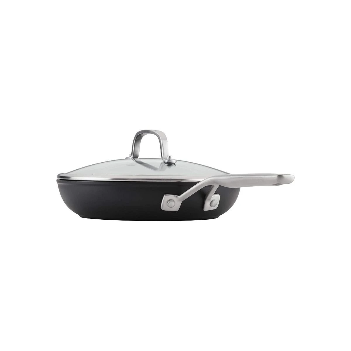 KitchenAid Non-Electrics KitchenAid 10" Hard Anodized Induction Fry Pan With Lid | Nonstick - Image 4