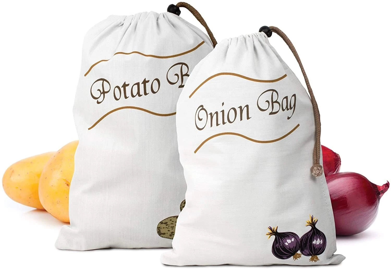 Harold Import Company Harold Import Potato & Onion Saver Bag Set - Image 2