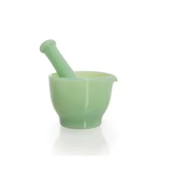 Mosser Glass 4oz Mortar & Pestle | Jadeite
