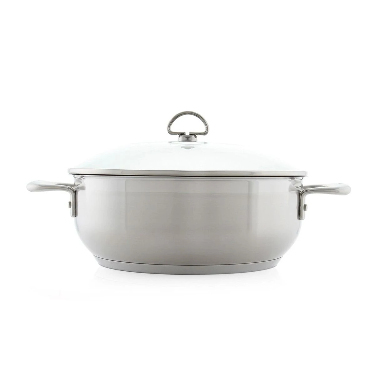 Chantal Induction 21 Chef's Pan + Glass Lid | 5 Qt. - Image 2
