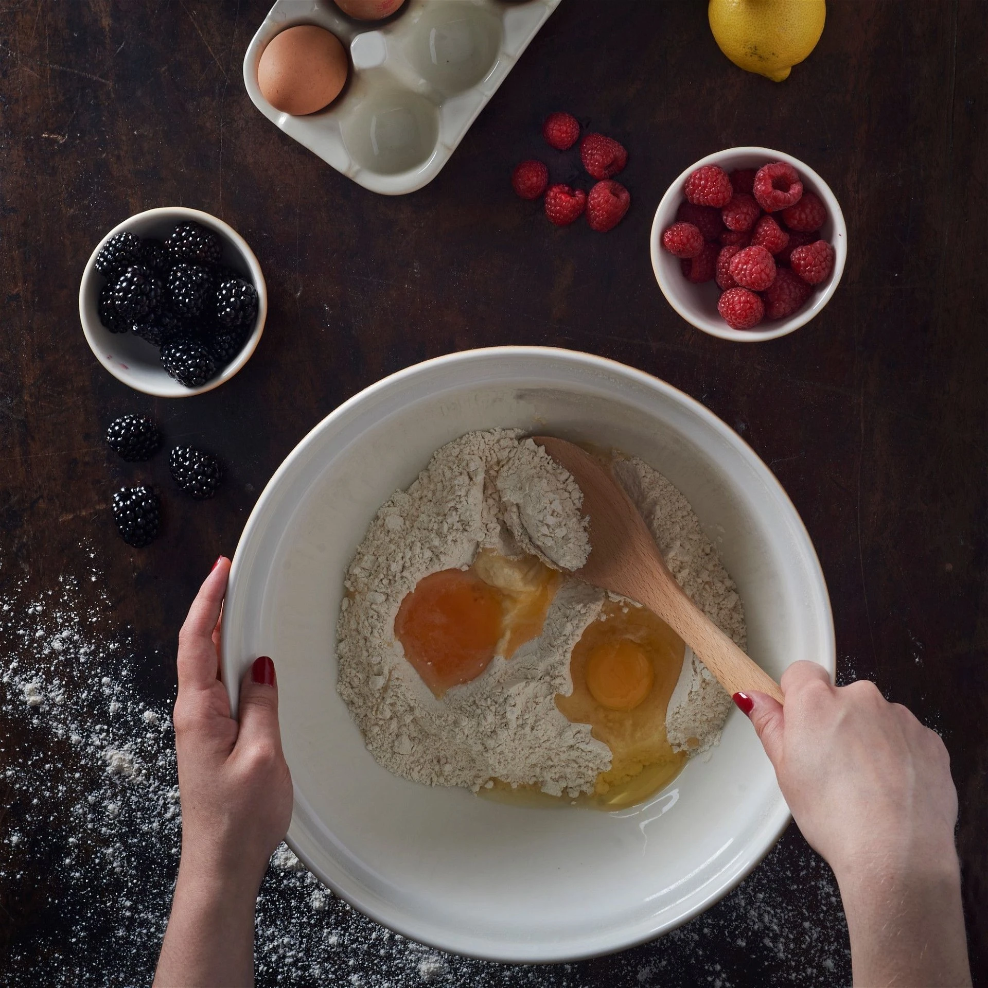 Mason Cash Cane Collection S18 (2.85 Qt) Mixing Bowl - Image 3