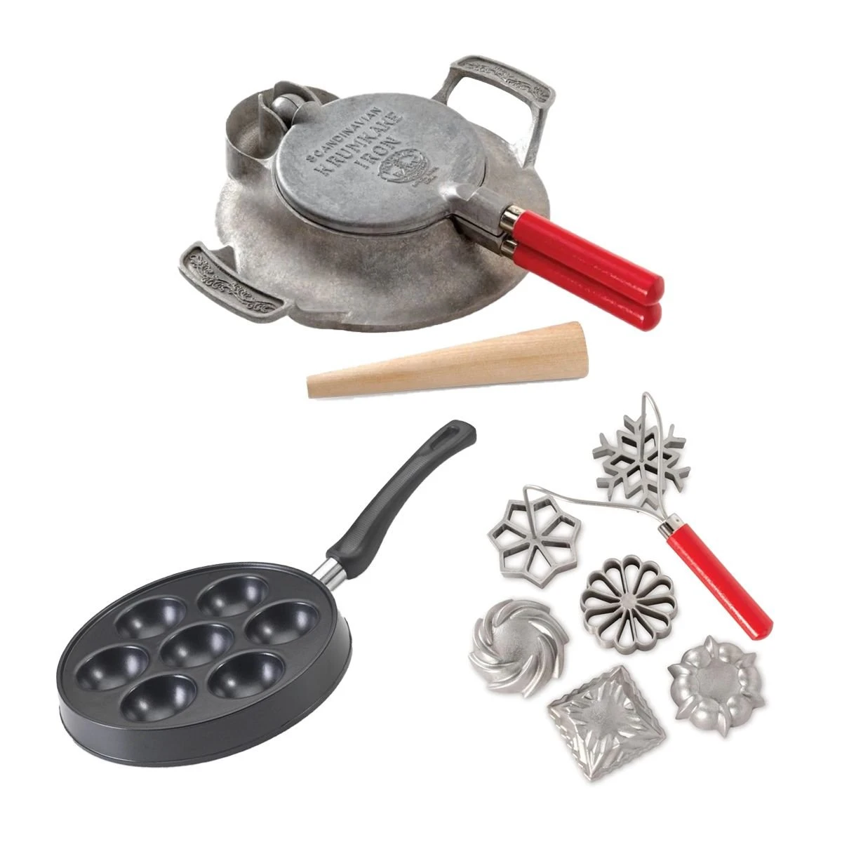 Nordic Ware European Sweet Treats Trio