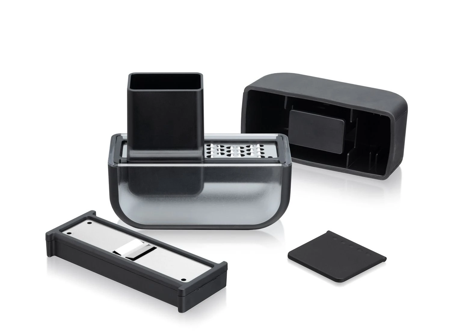 Microplane Garlic Mincer & Slicer Black - Image 2