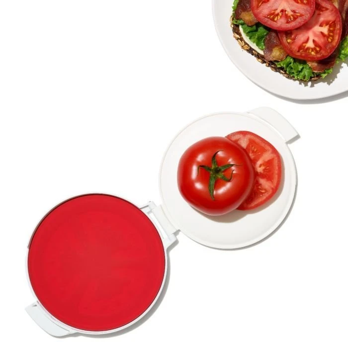 OXO Cut & Keep Silicone Tomato Saver - Image 5