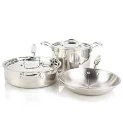 Heritage Steel Cookware Stainless Steel Cookware Set | 5-Piece
