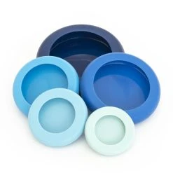 Food Huggers (Set Of 5) | Ice Blue