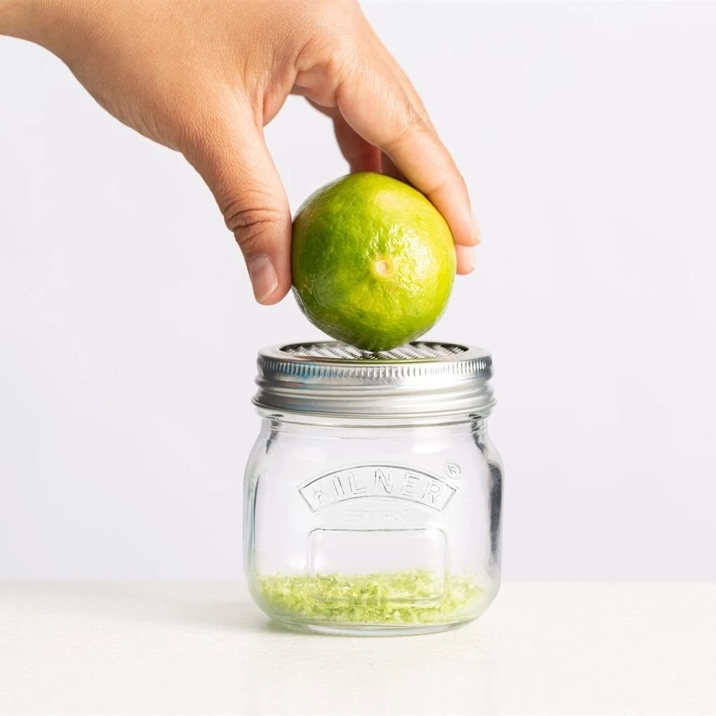 Kilner Storage Jar & Fine Grater Lid | 8.5oz - Image 5
