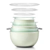 OXO 9-Piece Nesting Bowls & Colanders Set | Sea Glass