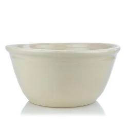 Martinez Pottery Hand Turned Stoneware 16" Bowl | Natural