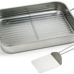 Norpro Stainless-Steel Roaster Pan Set