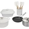 Le Creuset 12-Piece Mixed Material Set | White