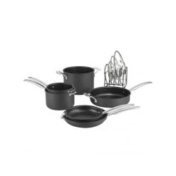 Cuisinart SmartNest Hard Anodized Cookware Set | 11-Piece