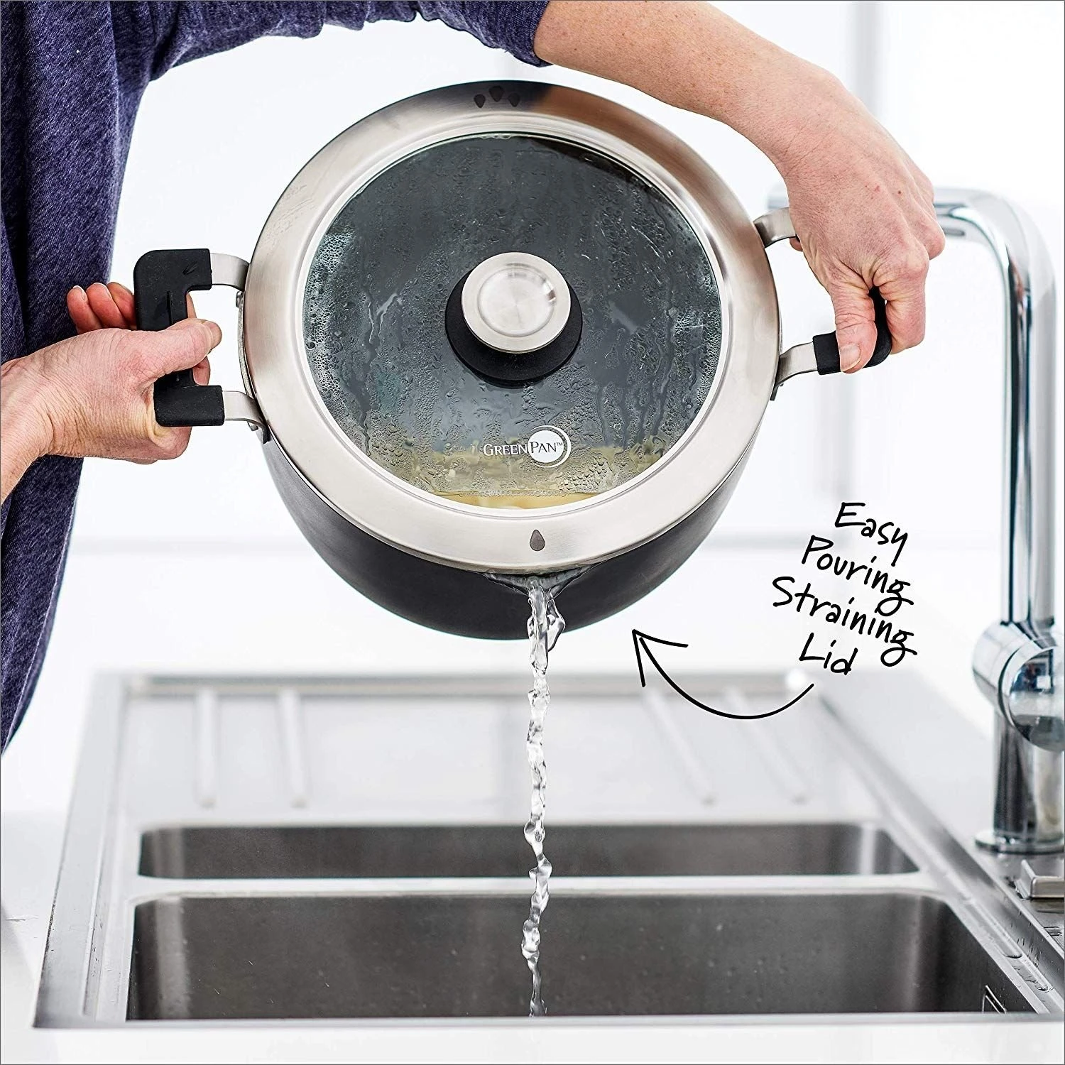 GreenPan Levels 11-Piece Nonstick Stackable Cookware Set - Image 10