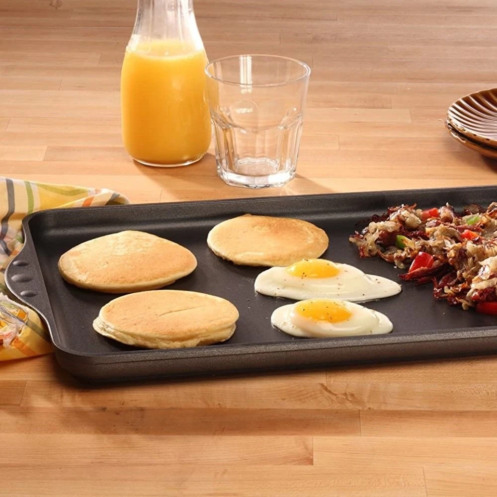 Swiss Diamond HD 9.5" Fry Pan With Griddle Set - Image 5