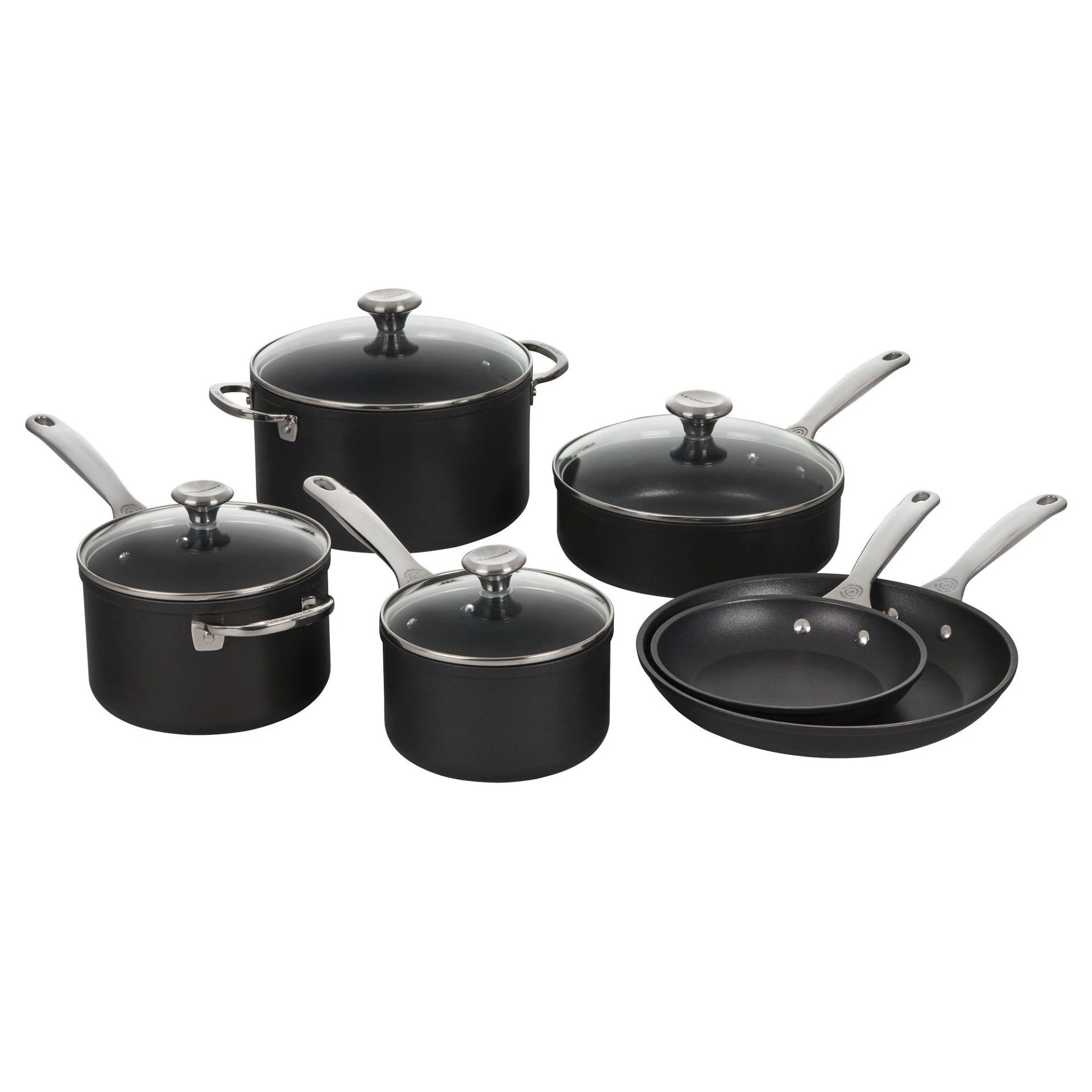 Le Creuset 10-Piece Cookware Set | Toughened Nonstick Pro