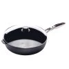Swiss Diamond | HD Sauté Pan With Lid & Stainless Steel Handle - 12.5" (5.8 Qt.)