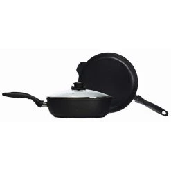 Swiss Diamond | XD 3-Piece Set - Fry Pan (11") & Sauté Pan With Lid (11"/4.3 Qt.)